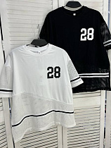 Футболка Nefertiti 2210 black - делук