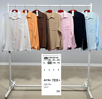 Рубашка Yafeier 7111 l.blue - делук