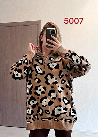 Свитер Fsn 5007 brown - делук