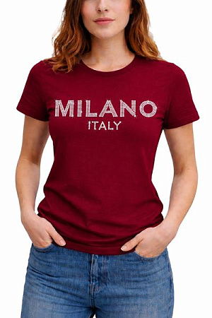 Футболка Alia AL141 wine - делук