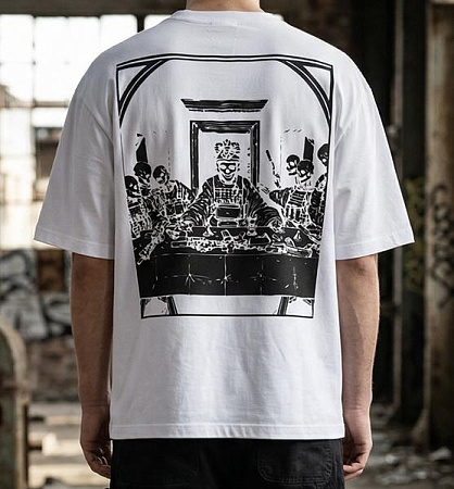 Футболка Madoka 1388 white - делук