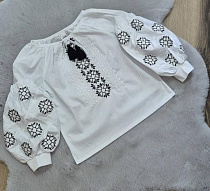 Вышиванка Limerense DD197 white - делук