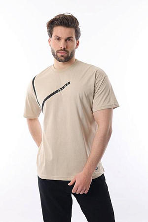 Футболка Hous Of Timur HT2727 beige - делук