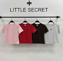 Футболка Little Secret 1090 brown - делук