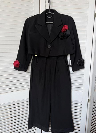 Костюм Delfinka 25666 black - делук