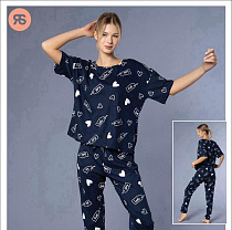 Пижама Trikotag 6913 navy - делук