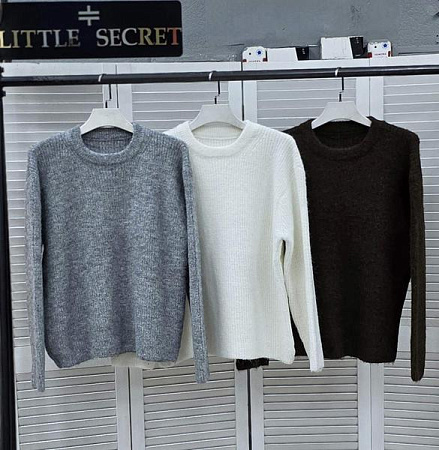 Свитер Little Secret A020 grey - делук