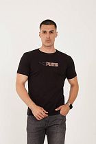 Футболка F.T.H F124 black - делук