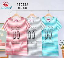 Ночнушка Saimeiqi 15022 grey - делук