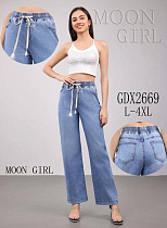 Джинсы Miss Kurry GDX2669 l.blue - делук