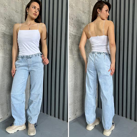 Джинсы I8Denim Women TB139 l.blue - делук