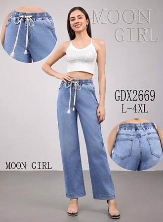 Джинсы Miss Kurry GDX2669 l.blue - делук