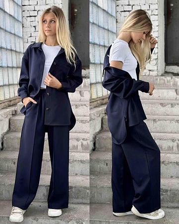 Костюм Karolina KR280 navy - делук