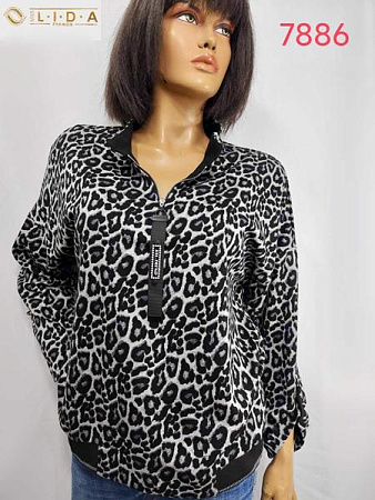 Свитер Lida 7886 black - делук
