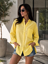 Рубашка New Season R002 yellow - делук