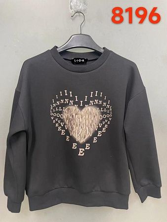 Свитер Lida 8196 black - делук