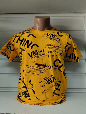 Футболка Panda 1888 yellow - делук
