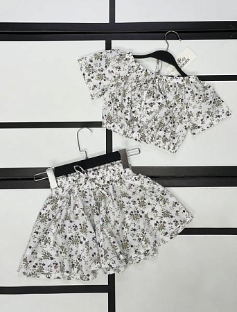 Костюм Kosmy 606-1 white-beige - делук