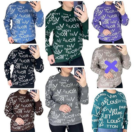 Свитер Elena&Vika 25401 grey Свитер Elena&Vika 25401 grey - делук