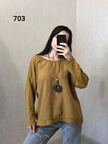 Свитер Fsn 703 olive - делук