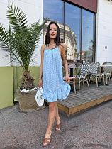 Сарафан Arina 3112 l.blue - делук