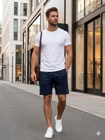 Шорты Moranny 5521 navy - делук