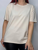 Футболка Kosta Y101-1 l.beige - делук