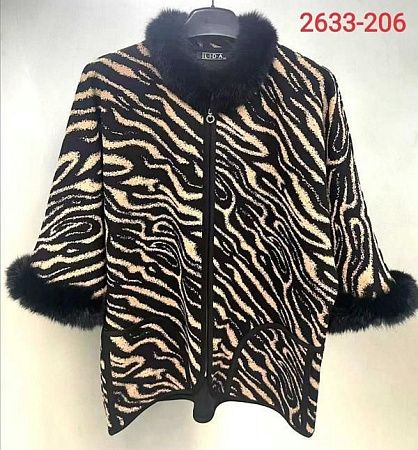 Кофта Lida 2633-206 black - делук