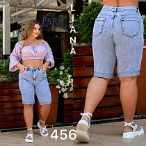 Шорты Liana Denim 456-1 l.blue Шорты Liana Denim 456-1 l.blue - делук