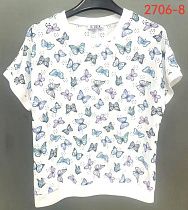 Футболка Lida 2706-8 white - делук