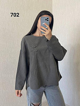 Худи Fsn 702 grey - делук