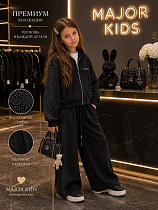 Костюм Спорт Major Kids 8631 black - делук