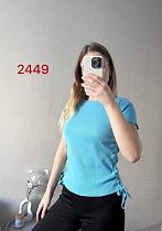 Футболка Fsn 2449-1 l.blue - делук