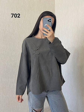 Худи Fsn 702 grey - делук