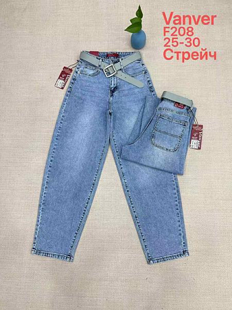 Джинсы Jeans Club F208 l.blue - делук