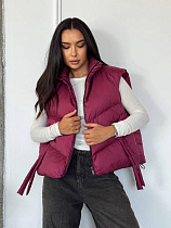 Жилетка Style Nadezhda 2499 wine - делук