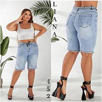 Шорты Liana Denim 452 l.blue Шорты Liana Denim 452 l.blue - делук