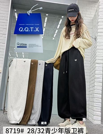 Штаны Спорт Chicwear 8719 l.grey - делук