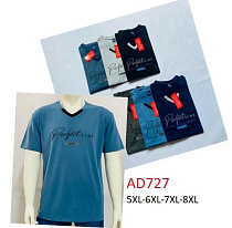 Футболка Ayden AD727 black - делук