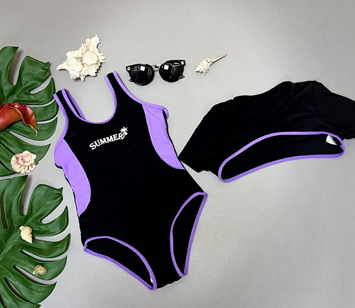 Комплект Dfk 1932 black-lilac - делук