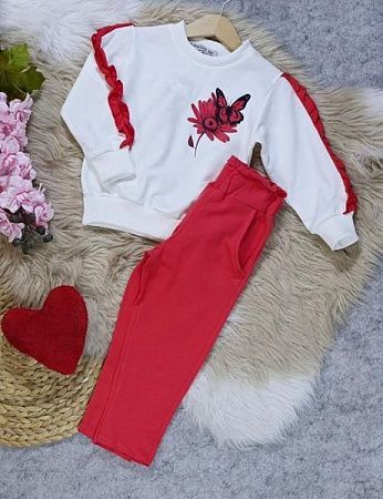 Костюм Спорт Fili Kids FK1320 red - делук