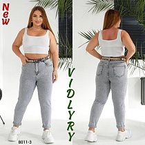 Джинсы Vidlyry 8011-3 grey - делук