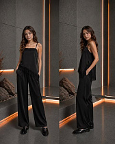 Штаны Karolina KR753 black - делук