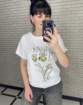 Футболка Levisha 25026 white - делук