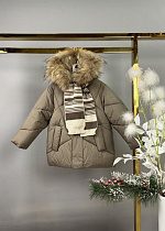 Куртка Delfinka 1813 grey - делук