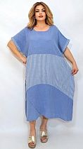 Платье Romeo Life RL436 l.blue - делук