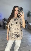Футболка S.Style 14-0 beige - делук