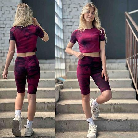 Костюм Karolina KR238 wine - делук