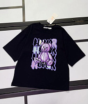 Футболка Kosmy 520-47 black - делук