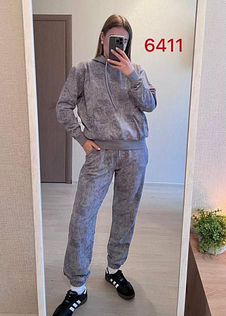 Костюм Спорт Fsn 6411 grey - делук